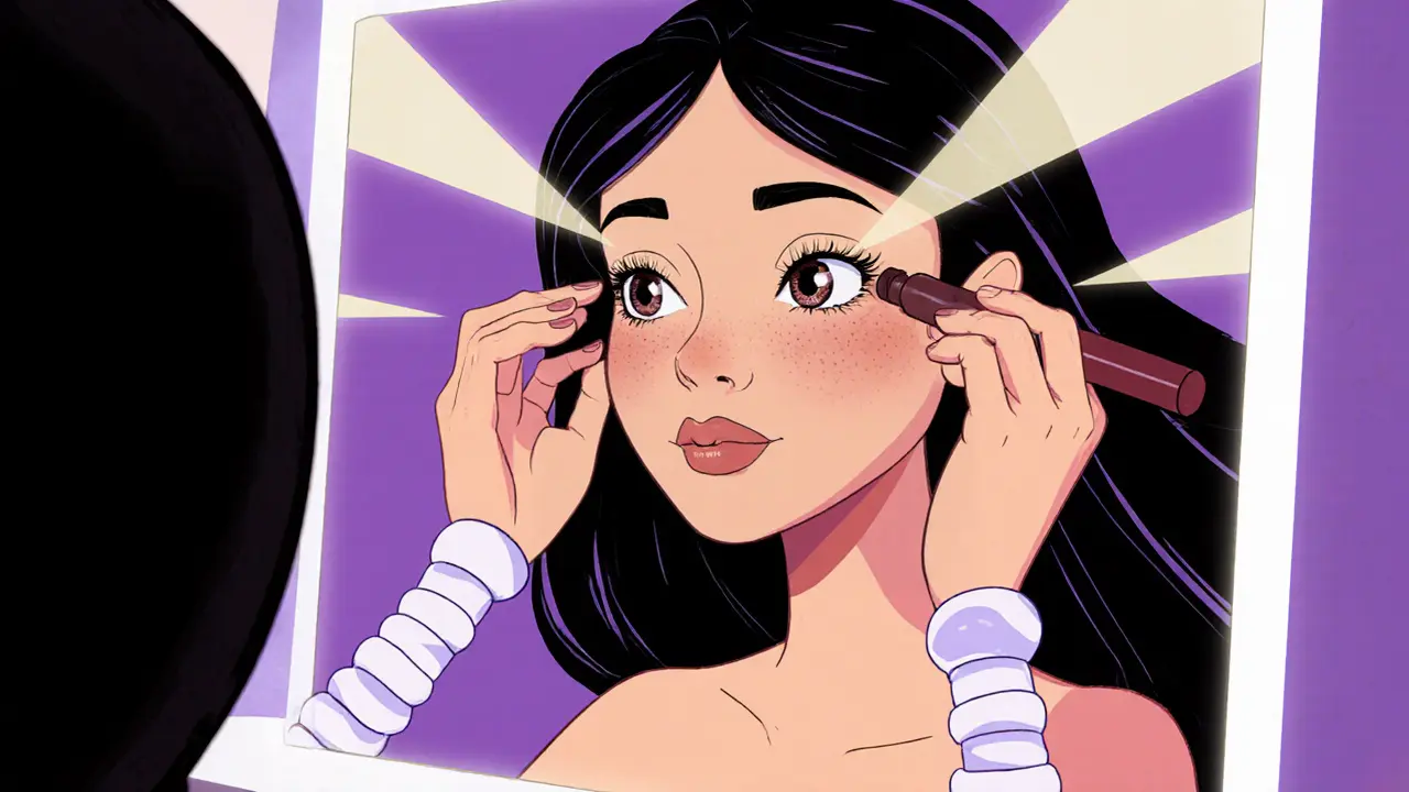 Макияж для глубоко посаженных глаз: пошаговая визуальная коррекция