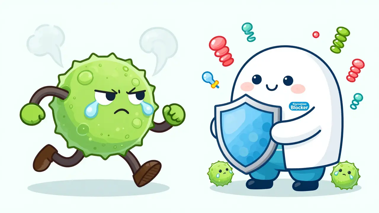 Сравнение: раздражённый ретинол против спокойного ниацинамида, укрепляющего кожу и отталкивающего гликирование.