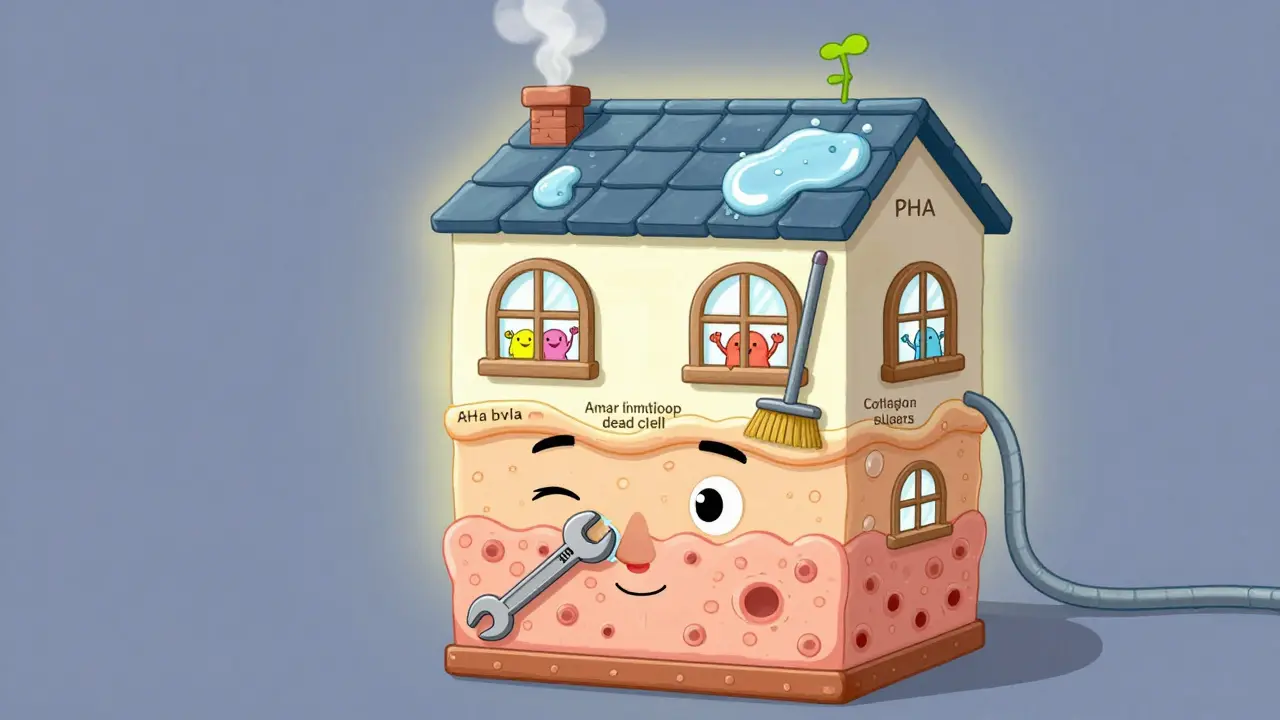 Комбинированные пилинги лица: как работают смеси кислот и почему они эффективнее моно-пилингов