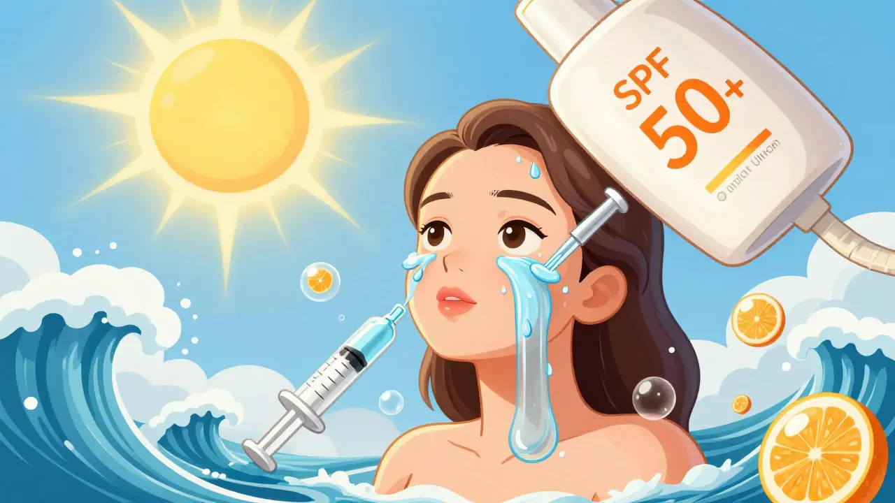 Биоревитализация летом: как проходит процедура в жару и почему она эффективнее, чем зимой