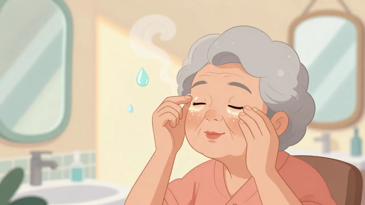 Как ухаживать за кожей вокруг глаз после 60 лет: усиленная поддержка