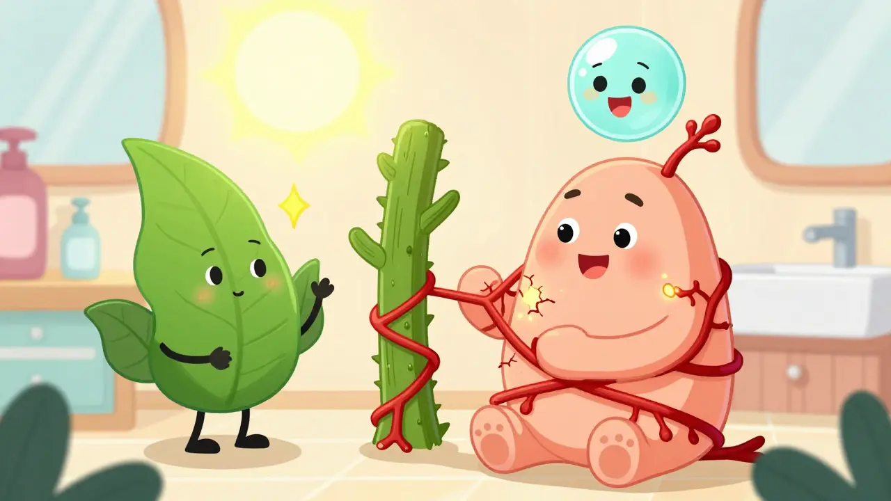 Ингредиенты для кожи с куперозом: центелла, рускус и ниацинамид - что работает и как применять