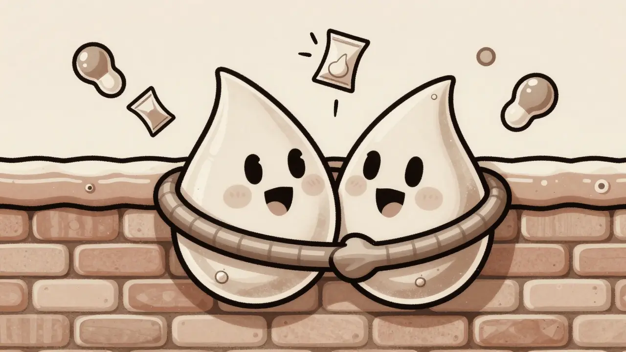 Капельки воды и молекулы укрепляют защитный барьер кожи