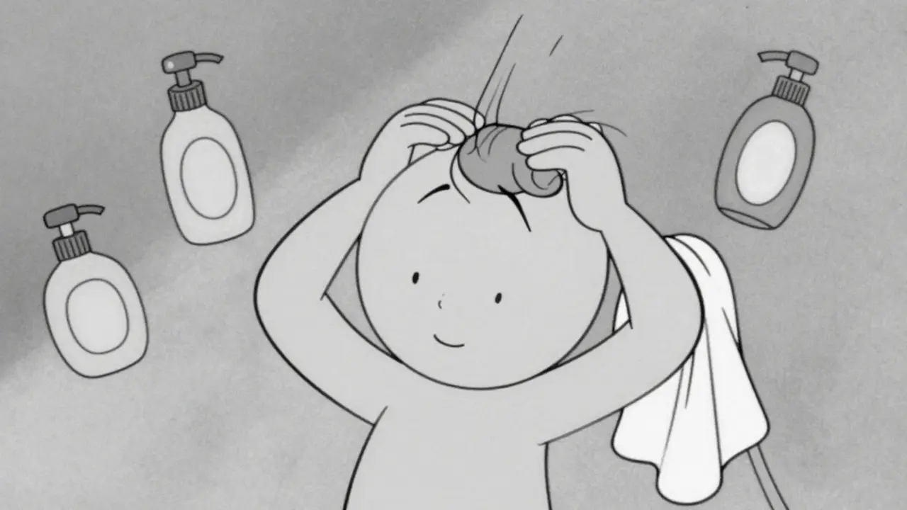 Массаж головы с маслами дома